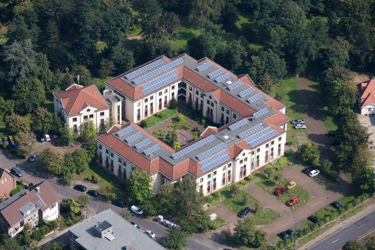 Studierendenwerk in Düsseldorf, das energetisch saniert wird